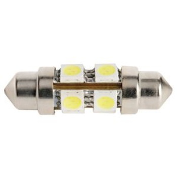 2 Torpedo-LED-Glühbirne 38 mm 3000 K