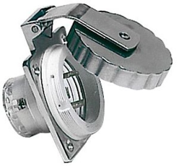 Steckdose wasserdicht IP 56 VA-Stahl