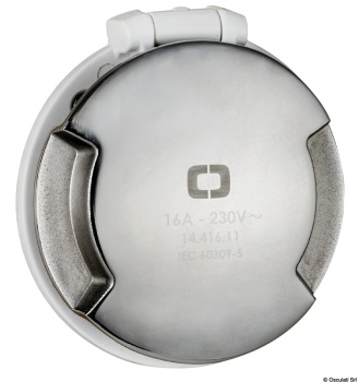 Cruiser VA-Stahl Steckdose 16 A