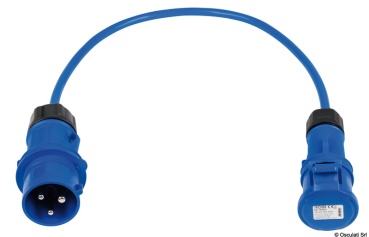 Adapter, vorverdraht f. 32A-Steckdose u.16A-Stecker