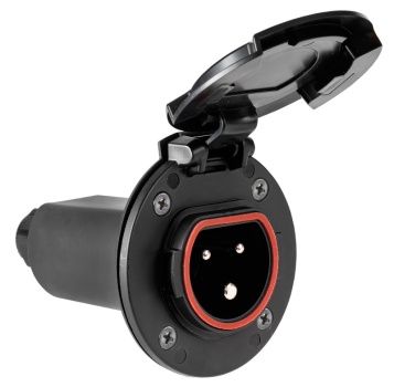 Cruiser Steckdose, schwarz Nylon Pa6-Deckel