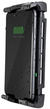 Handyhalter mit wasserdichtem kabellosem Ladegerät ROKK AC-TIVE – 15 W