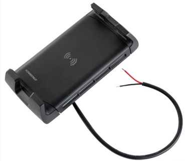 Handyhalter mit wasserdichtem kabellosem Ladegerät ROKK AC-TIVE – 15 W