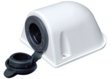 Wasserdichte Steckdose, schwarze