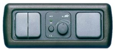 Abdeckblende, dreifach dunkelgrau