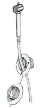 Druckknopf Sockel 4m Vertikal