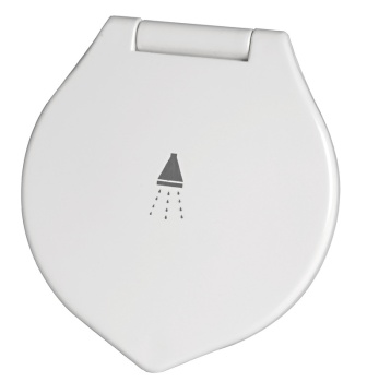 Elegant Schlauch 2,5m Horizontal weiß - Zusatzbild 1