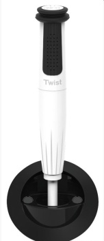 Whale DuscheTwist kaltes Wasser, gerade, schwarz