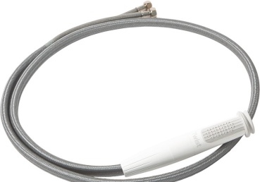 Integrierte Dusche WHALE Twist Mk2, 150 × 120 mm, Weiß