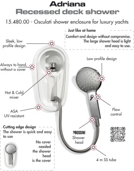 Einbau-Deckdusche Adriana - Zusatzbild 2