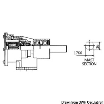 Nauco 335, 1" Anschlüsse