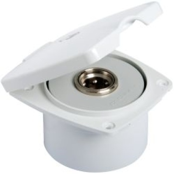 Wasseranschluss New Edge für Decksreinigung weiß