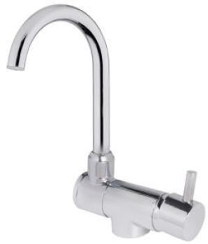 Slim Wassermischbatterie Warm- u. Kaltwasser