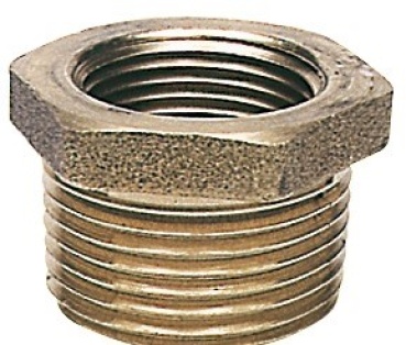 Reduzierstück Innen/Außen aus Messing 1/2" x 3/8"