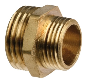 Doppelnippel Messing 1" x 1"1/4