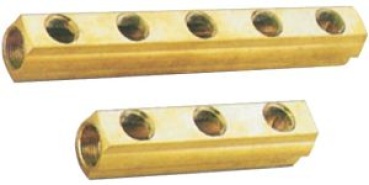 Wasserverteiler 6-Auslässe 1" x 1/2"