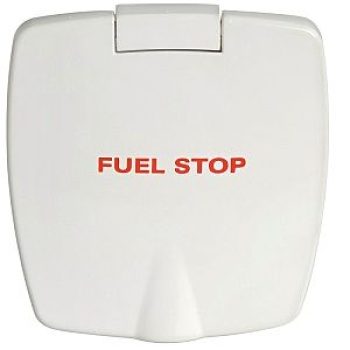 New Edge ABS-Gehäuse m. Beschriftung FUEL STOP