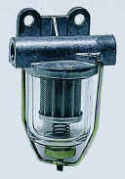 Treibstofffilter mit transparentem Schauglas Durchfluss: 50 l/h (optimal), 250 l/h (maximal)