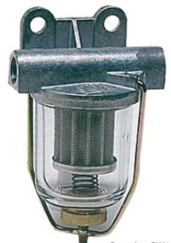Treibstofffilter mit transparentem Schauglas Durchfluss: 20 l/h (optimal), 150 l/h (maximal)