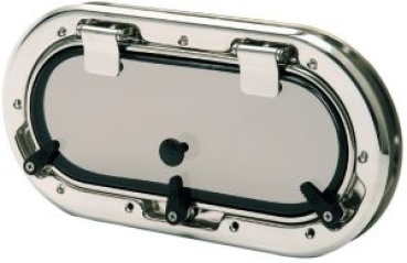 BOMAR Bullauge Flagship oval AISI316 438 x 210 mm