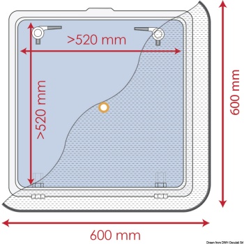 Mückennetz 600 x 600 mm - Zusatzbild 1