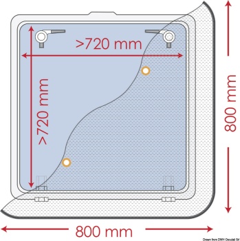 Mückennetz 800 x 800 mm - Zusatzbild 1