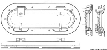 BOMAR ovales Bullauge Flagship 141 x 357 mm - Zusatzbild 1