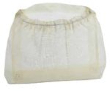 Seitentasche aus Segeltuch, weiß 300 x 520 mm