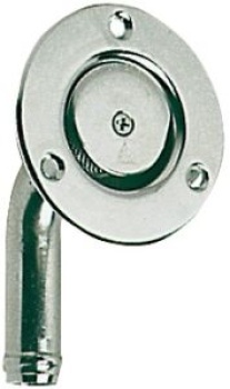 Tanklüfter VA-Stahl Einbau Schlauchanschluss 19 mm