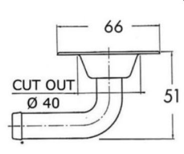 VA-Tanklüfter, Einbau, Kopf Ø66?mm - Zusatzbild 1