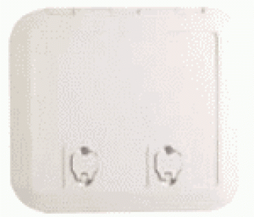 Bündig weiß 380 x 280 mm