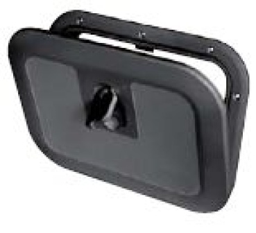 Bündige schwarz 380 x 280 mm