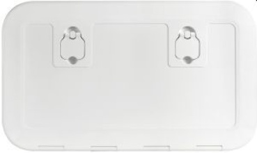 Bündig weiß 600 x 350 mm