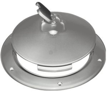 Mit Deckel weiß 265 x 215 mm