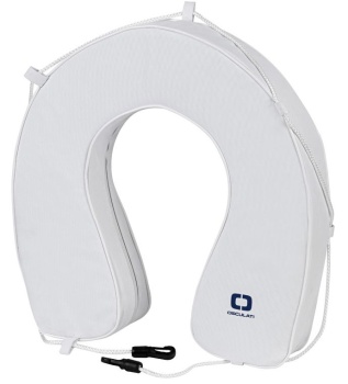 Weicher Hufeisen-Rettungsring PVC Ø 55cm , weiß