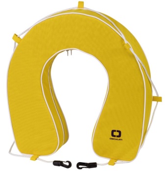 Weicher Hufeisen-Rettungsring PVC Ø55cm , gelb