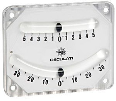 Inklinometer m.doppelter Wasserwaage 100x80mm