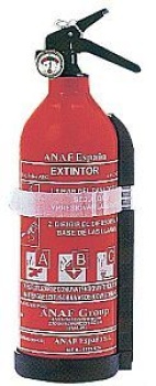 Pulver-Feuerlöscher 1kg 5A 34B C Deutschl/Österra