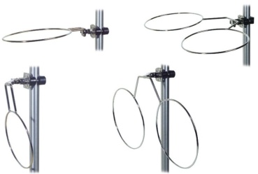 VA-Stahl Fenderkorb, klappbar doppelt 210 mm