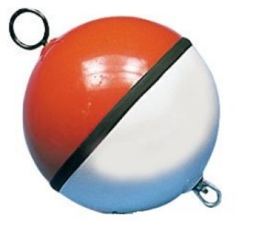 Boje weiß/rot m. Polyurethan gefüllt 700 mm