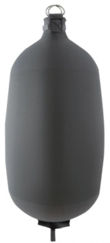 FENDERTEX Fender Gewebe, aufblasbar C84 dunkelgrau