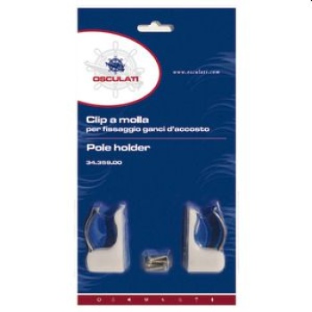 Federklemme z.Bootshakenbefestigung