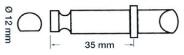 Dolle Ø:12mm, f.Zodiac Schlauchboot