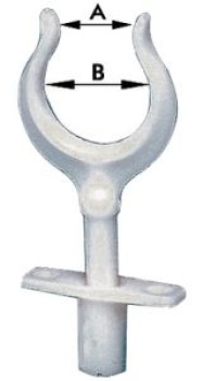 Ruderdolle 15x34 mm