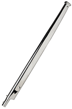 Flaggenstock Edelstahl Oval 75 cm 20 mm