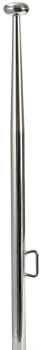 Flaggenstock Edelstahl 75 cm 25 mm