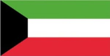 Flagge Kuwait 20 x 30 cm