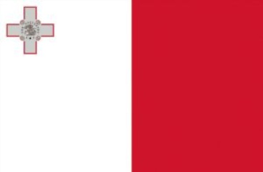 Flagge Malta 40 x 60 cm