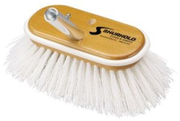 Büste 6" harte Borsten, weiß