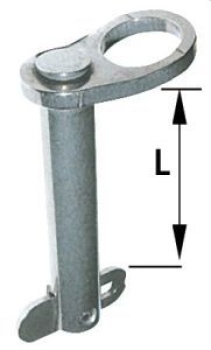 Splintbolzen AISI 316 50 mm Ø 8 mm B